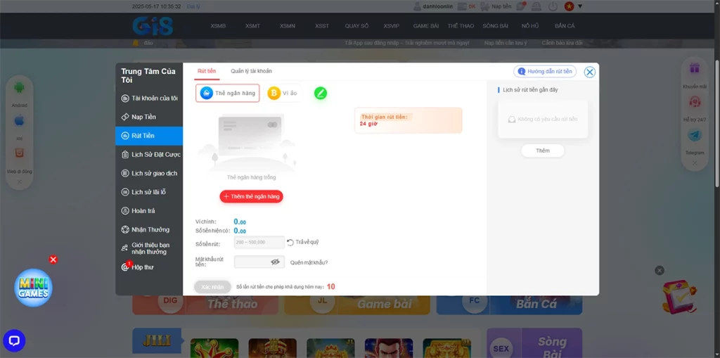Screenshot_nap rut tien tren Gi8