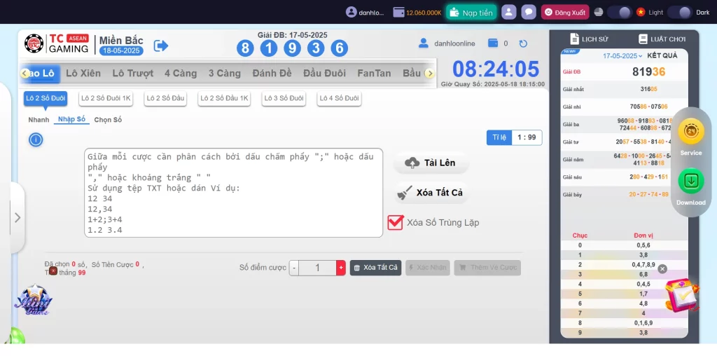 Screenshot_trang ghi lo online tren Vi68